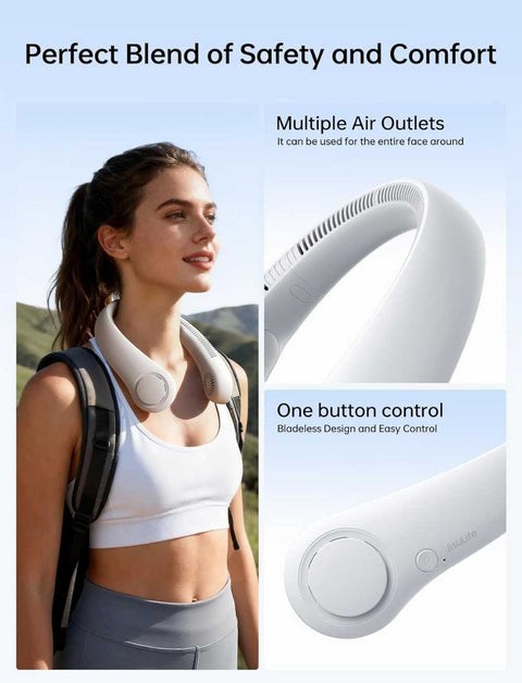 Portable Summer Air Cooling Neck Fan.