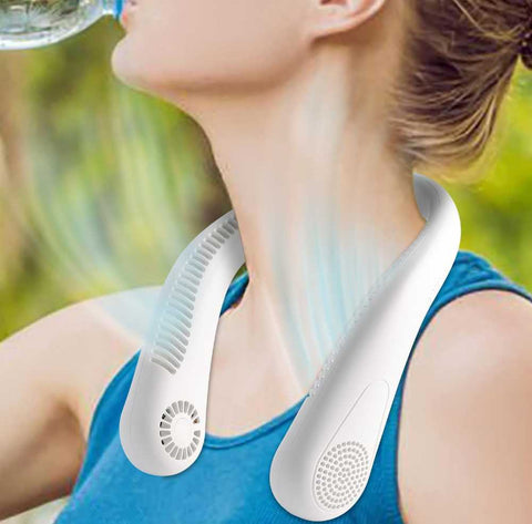 Portable Summer Air Cooling Neck Fan.